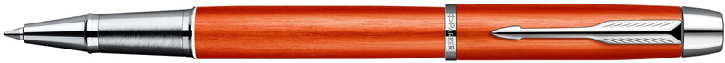 1892644. Роллер Parker IM PREMIUM Big Red. Роллер Паркер со съёмным колпачком, текстурированный алюминиевый корпус красного цвета, хромированные детали дизайна.