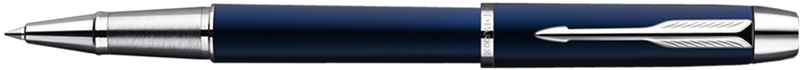 S0856380. Роллер Parker IM Blue. Роллер Паркер со съёмным колпачком, корпус и колпачок роллера покрыты ярко-синим лаком, хромированные детали дизайна.