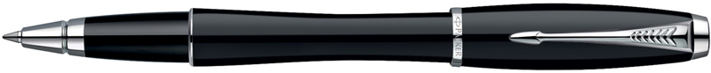 S0850490. Роллер Parker URBAN London Cab Black. Роллер Паркер со съёмным колпачком, блестящий чёрный корпус и колпачок роллера, хромированные детали дизайна.